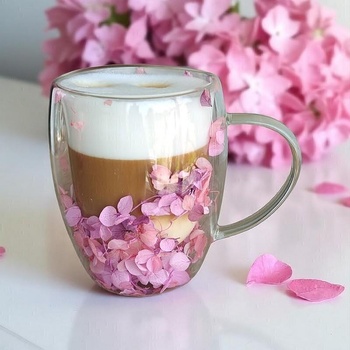 CupHup Стъклена термо чаша CupHup Passion Flower, Двойно дъно, Lady’s Slipper Orchid (02-19)