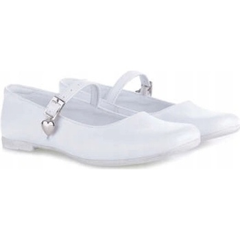 Emel e2660-1f baleríny balerínky bílé