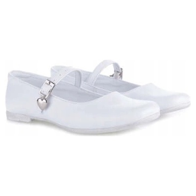 Emel e2660-1f baleríny balerínky bílé