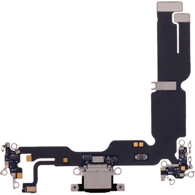 Nabíjecí deska a flex pro Apple iPhone 15 Plus černá