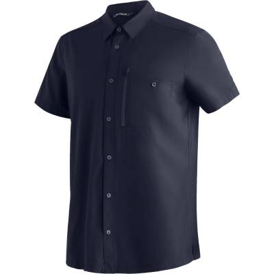 Maier Sports Мъжка риза с копчета Maier Sports Magos S/S Shirt - Night Sky - размер 50 (EU) (033-3176-0213)