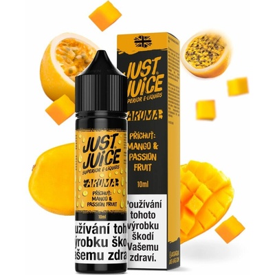 Just Juice Mango & Passion Fruit Shake & Vape 10 ml – Hledejceny.cz