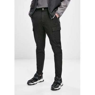 Urban Classics Мъжки карго панталони в черно Urban Classics Tapered Double Cargo Pants UB-TB3698-00007 - Черен, размер 34