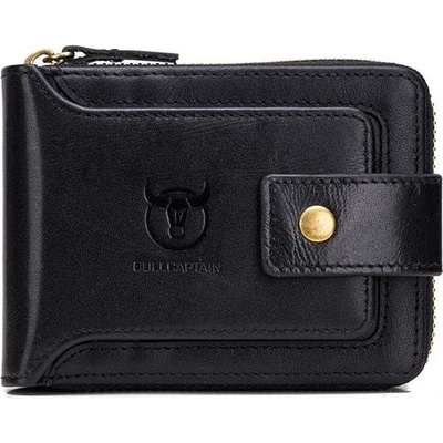 Bullcaptain elegantná kožená peňaženka Phocas BULLCAPTAIN QB231s2 čierna