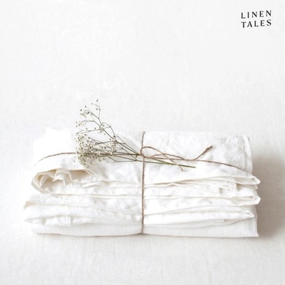 Linen Tales Linen Tales for Bonami prostěradlo bílé 230x270