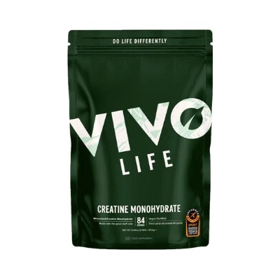Creatine Ultra čistý mikronizovaný kreatin monohydrát VIVO LIFE 250 g – Hledejceny.cz