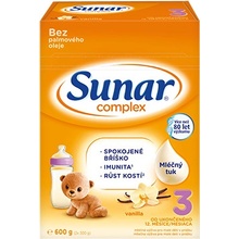 Sunar 3 complex vanilka 600 g