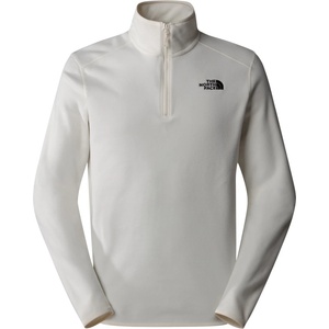 The North Face Мъжки поларен пуловер The north face 100 Glacier 1/4 Zip Fleece jumper - White Dune / Black - размер XS (005-5079-1911)
