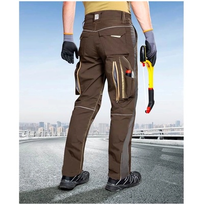 Ardon H6458 kalhoty URBAN+ do pasu Hnědá
