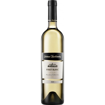 Chateau Topoľčianky Pinot Blanc 12,5% 0,75 l (čistá fľaša)