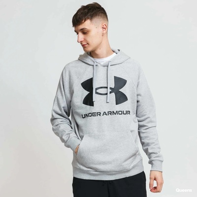 Under Armour Rival fleece Big Logo Hd 1357093 Mod Gray light Heather