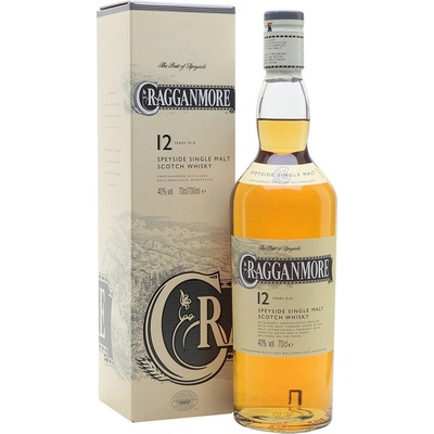 Cragganmore 12y 40% 0,7 l (holá láhev)