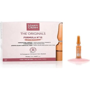 MartiDerm The Originals Nº10 HD Color Touch SPF30 Ampoules 60ml facial treatment - Orange