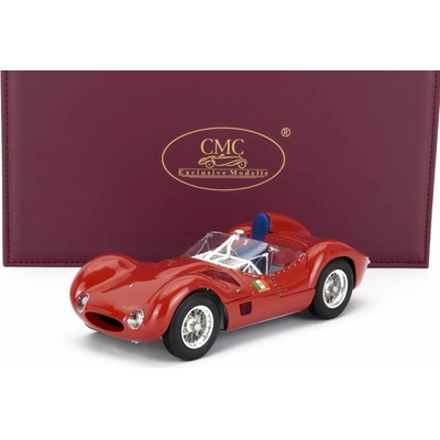 CMC MASERATI TIPO 61 2.9L S4 SPIDER BIRDCAGE GOODWOOD REVIVAL 2008 RED 1:18