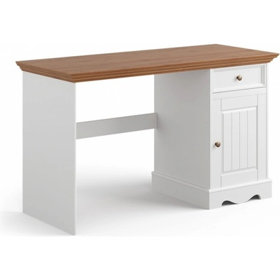 Nábytek z lesa Psací stůl Bellu 31B masiv borovice 130 x 77 x 53 cm