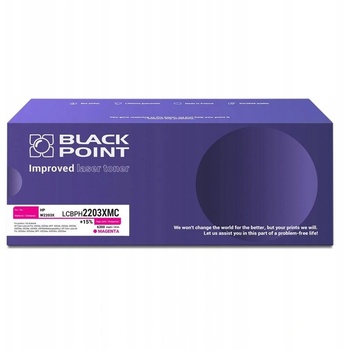 Compatible Цветен тонер Black Point LCB PH2203XMC с чип за HP W2203X (BLH2203XCMBW)