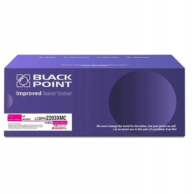 Compatible Цветен тонер Black Point LCB PH2203XMC с чип за HP W2203X (BLH2203XCMBW)