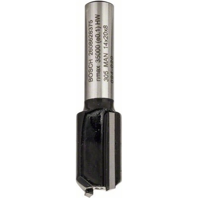 BOSCH Drážkovací frézy 8 mm, D1 14 mm, L 20 mm, G 51 mm