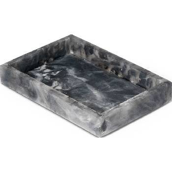 Ferm Living Декоративен поднос Mist 10 x 15 см цвят въглен (1104269888)