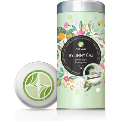 Naturalis BIO Bylinný čaj povzbuzující Plnou parou 50 g