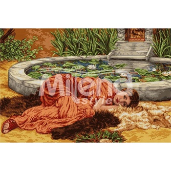 Milena Style Мечтание - гоблен със схема конци dmc 1: 1