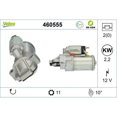Štartér VALEO 460555