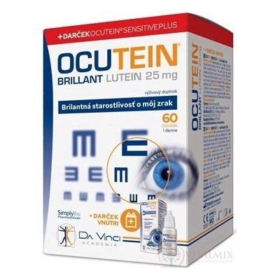 Simply You Ocutein Brillant Lutein 2 g DaVinci 60 kapslí + kapky – Hledejceny.cz