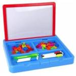 LEAN Toys Glowing Paint 2in1 Magnetic Drawing Board