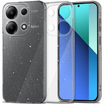 Image 1 of Tech-Protect Блестящ Калъф за Xiaomi Redmi Note 13 4G, Tech-Protect FlexAir Glitter Case, Прозрачен (5906302300341)