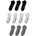 Donnay Юношески чорапи Donnay 10 Pack Trainer Socks Junior - Multi Asst