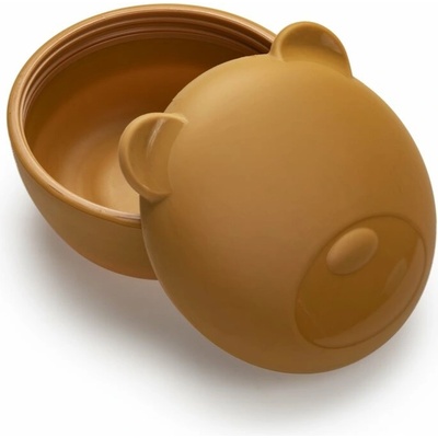 Melii Silicone Bowl with Lid desiatový box Bear 350 ml