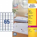 Avery Zweckform Address labels for envelopes 38.1 x 21.2 mm (L7651-25)