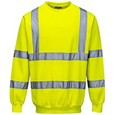 PortWest reflexní mikina Hi-Vis žlutá