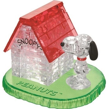 HCM Kinzel 3D Crystal puzzle Snoopy a domek 50 ks