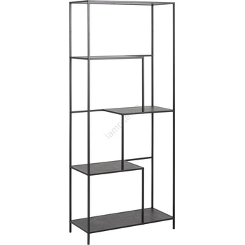 Actona Библиотека alma, цвят антрацит (ao0102)