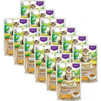 Stuzzy Cat Sterilized Chunks kuracie kúsky gravy 12 x 85 g