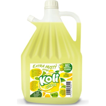 Koli sirup extra hustý citron 3 l