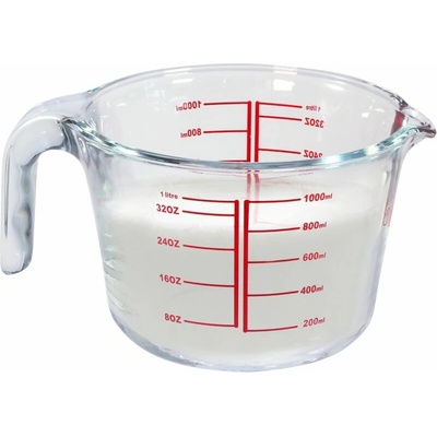 Odmerka MagicHome 1000 ml, sklenená, s výlevkou