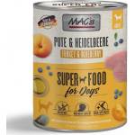 MAC's Mac’s Dog Adult, консерва за пораснали кучета, БЕЗ ЗЪРНО, с пуйка, боровинки и кайсии (мин. 70% месо), 800 гр - Германия - 907VE