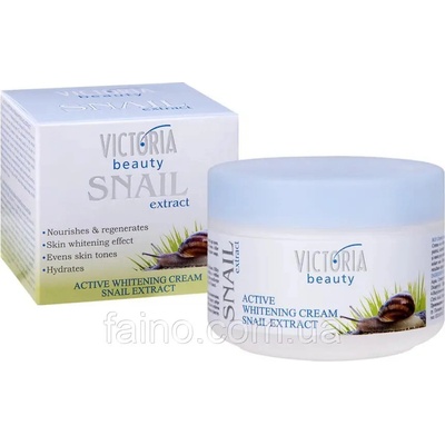 Victoria Beauty Intenzívny bieliaci hydratačný krém so slimačím extraktom 50 ml