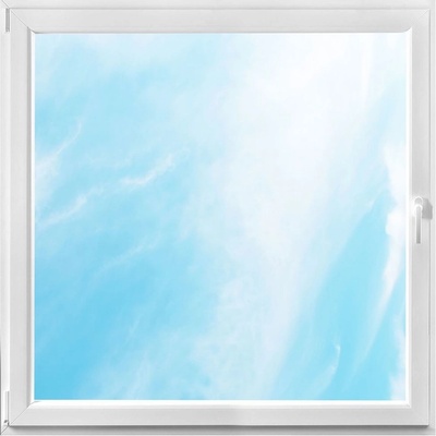Solid Elements Premium Plastové okno OS 1, L, 90 × 90 cm, trojsklo, 6 komôr, ľavé, biele, W2GDBCZTK1.0004