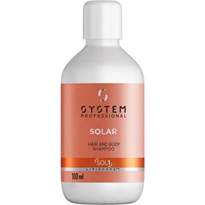 System Professional Šampon na vlasy a tělo Solar (Hair and Body Shampoo) 100 ml