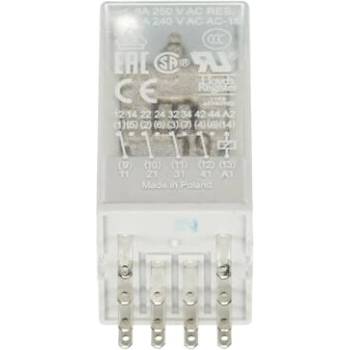 ABB Щепселно реле abb cr-m024dc4, 6a/24vdc, 4no (m518434)