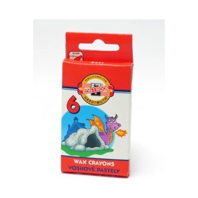 Koh-I-Noor Wax Voskovky 8231 6 farieb