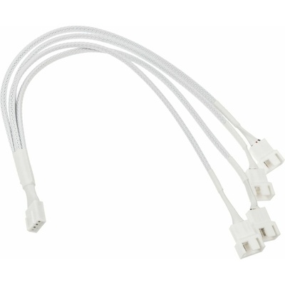 Kolink Kábel s 4-kanálovým PWM rozbočovačom, 35 cm, opletený, biely PGW-AC-KOL-161