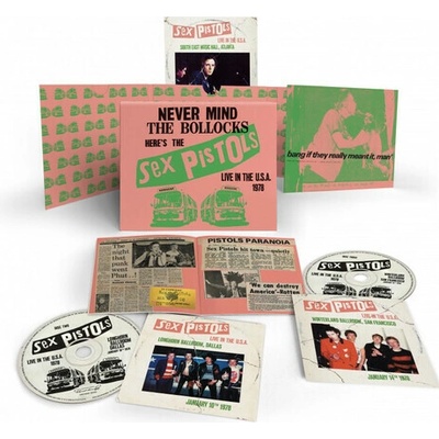 Sex Pistols LIVE in the U.S.A. 1978 3 CD