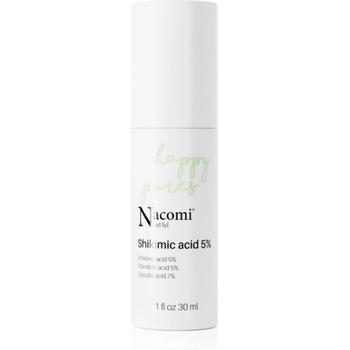 Nacomi Next Level Happy Pores почистващ пилинг за проблемна и мазна кожа Shikimic acid 5% 30ml