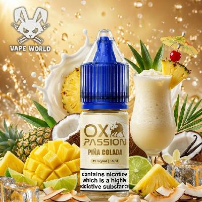 Oxva OX Passion Salts Piňa Colada 10 ml 20 mg