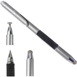 4smarts Тъч писалка с три различни накрайника - 4smarts 3in1 Stylus Pen PRO (сребрист) (4S466017)