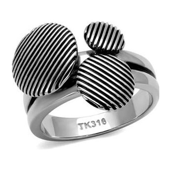 Šperky4U Extravagantní ocelový prsten AL 0028